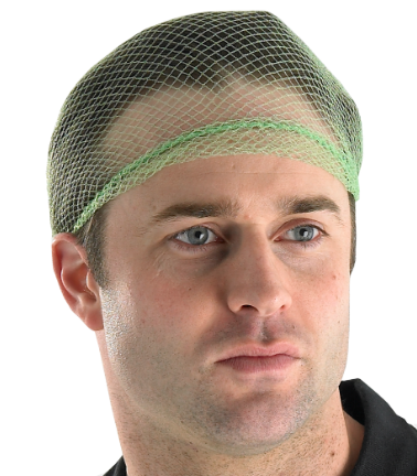 DISPOSABLE KNOTTED HAIRNET